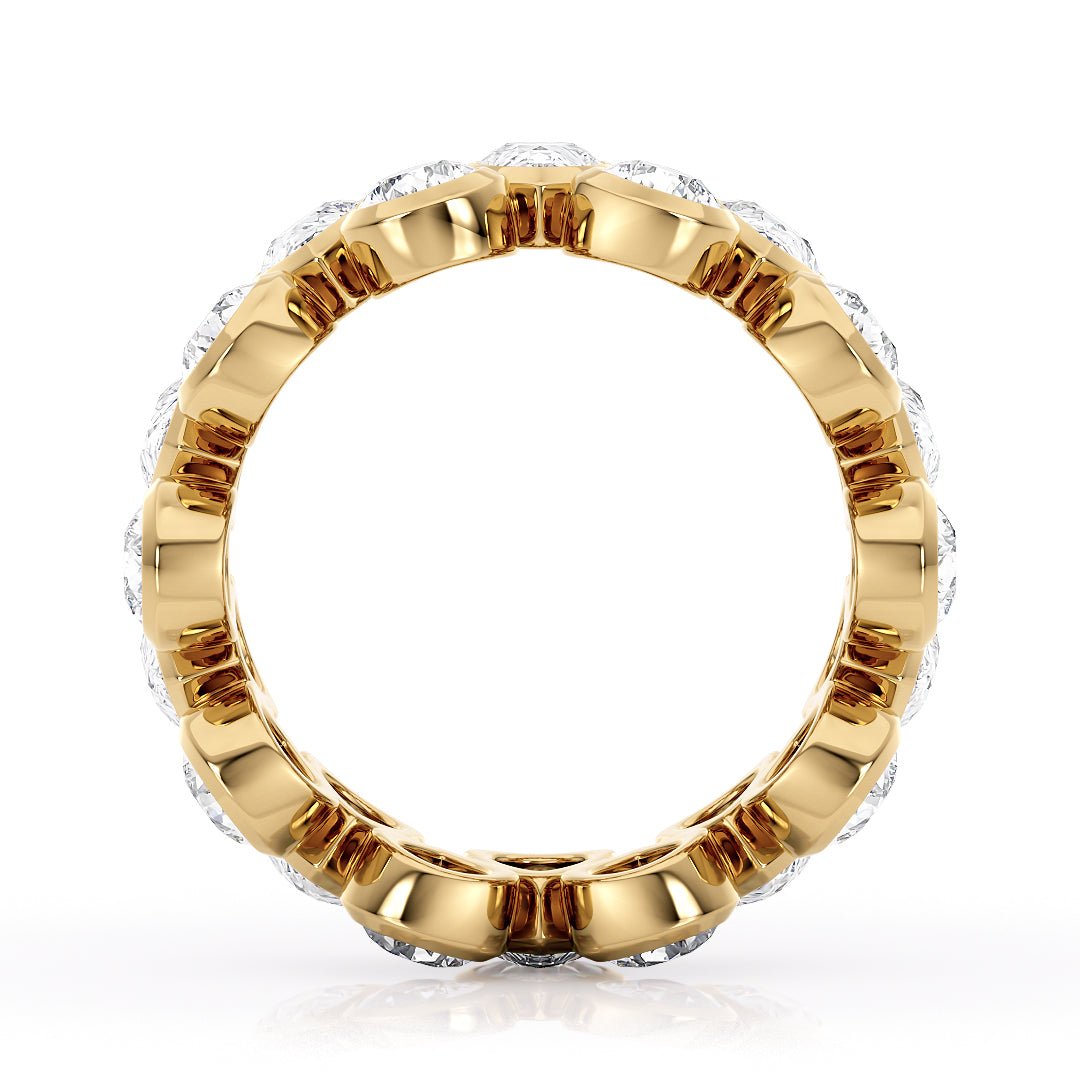 Vintage - Inspired Women's Wedding Bands with Lab - Grown Diamonds - The New York Wedding BandWedding BandLVII Fine Jewelry