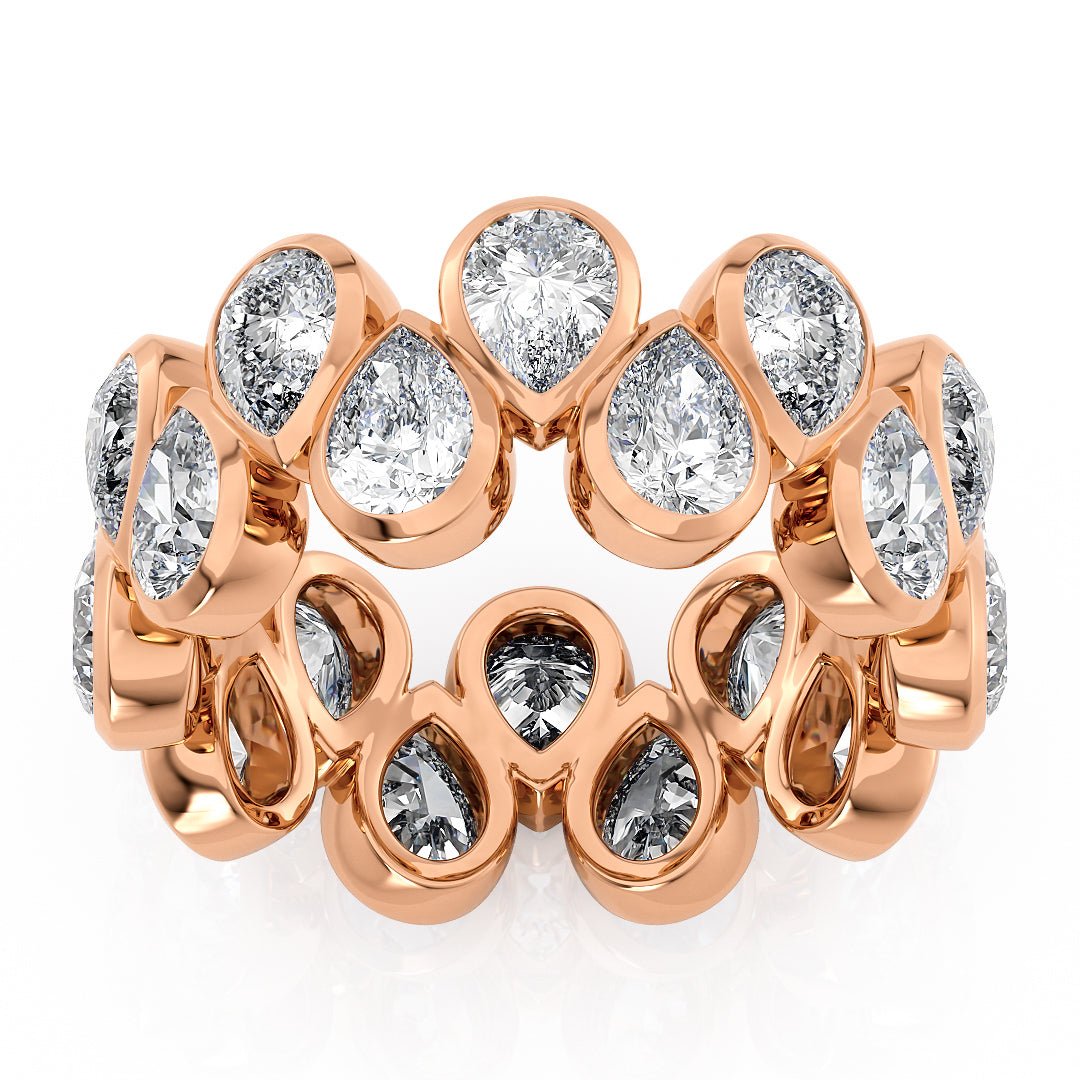 Vintage - Inspired Women's Wedding Bands with Lab - Grown Diamonds - The New York Wedding BandWedding BandLVII Fine Jewelry