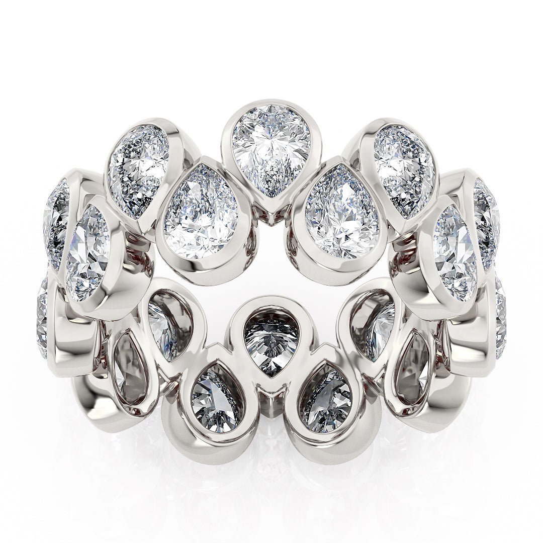 Vintage - Inspired Women's Wedding Bands with Lab - Grown Diamonds - The New York Wedding BandWedding BandLVII Fine Jewelry