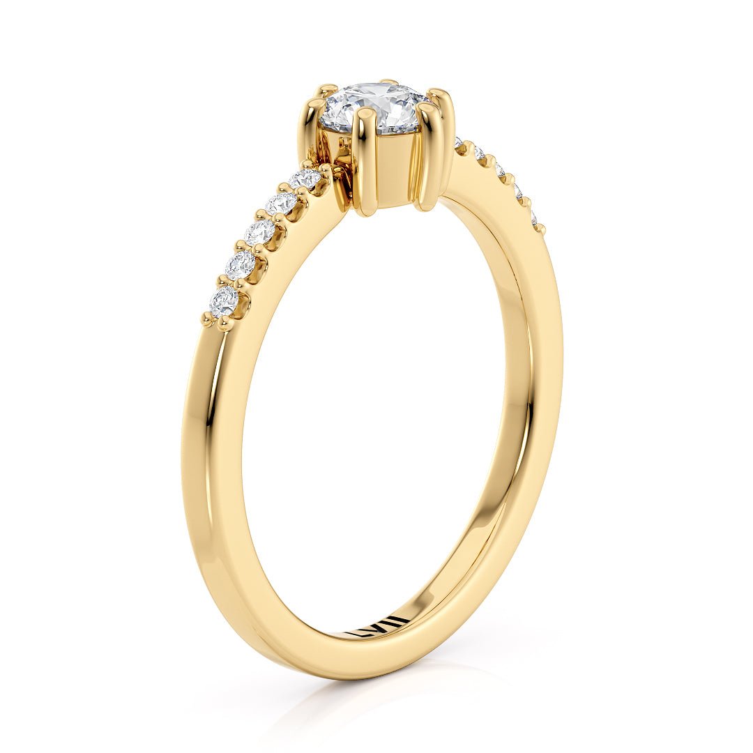 Vintage Style Diamond Engagement Ring - The Vivienne RingLVII Fine Jewelry